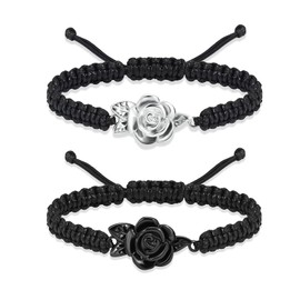 zeqingjw Flower Urn Bracelet for Ashes for Women Cremation Jewelry for Ashes Adjustable Keepsake Memorial Bracelet Urn Bangle Ashes Holder, Metal, stainless steel