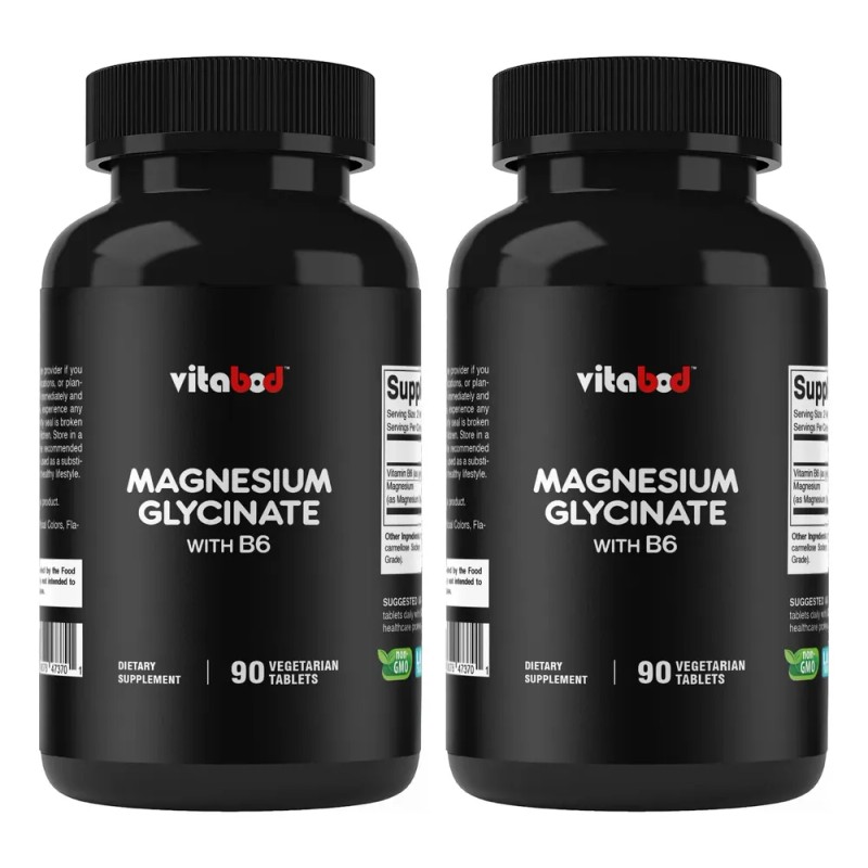 Vitabod - Magnesium Glycinate 1000 Mg - 90 Tabletas -
