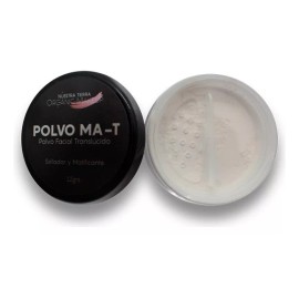 Nuestra Tierra Organic Makeup Polvo Translucido Ma-T Nuestra Tierra Organic Makeup Sellador y Matificante 12 gr