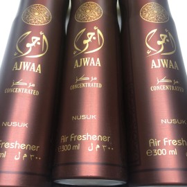 NUSUK Concentrated air Freshener In Ajwaa 300 Ml X3 Cans