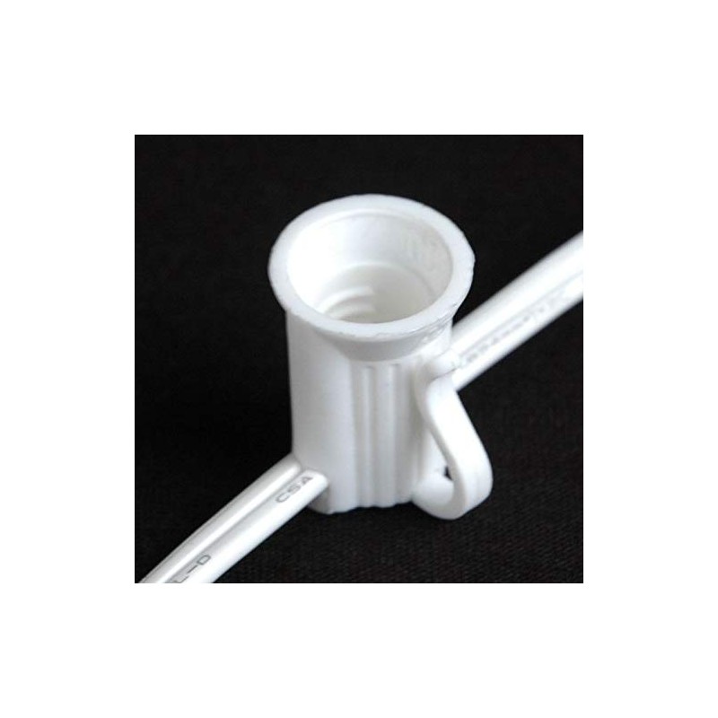 Novelty Lights 10 Foot C7 Outdoor String Light Christmas Stringer