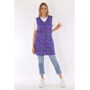 7/8 Tunic Cotton Colourful Apron Short without Sleeves Cooking Apron,