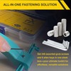 Set Screws Assortment Kit (M3, M4, M5, M6, M8) with