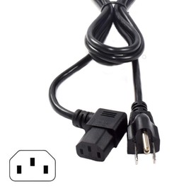 HQRP AC Power Cord Compatible with Horizon Fitness T92 (TM607) T93 (TM608) T95 (TM202) TSC4 (TM76B) TSC5 (TM74B) WT751 (TM279) Treadmill Mains Cable, UL Listed