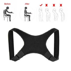 등보호 교정 벨트 다이빙 소재 Back Support Correction Belt Diving Material [01 Black]