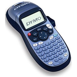 Dymo S0883990 LetraTag - Etiquetadora de mano, impresora de etiquetas de teclado ABC con pantalla LCD de 13 caracteres fácil de usar, para el hogar u 