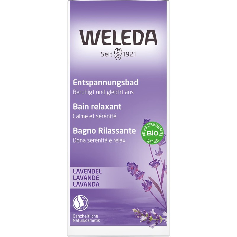 Weleda Organic Lavender Relaxation Bath (1 x 200 ml)
