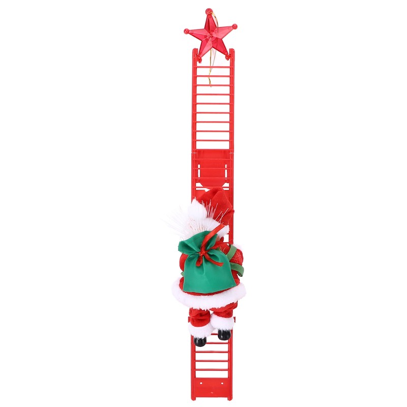 Electric Climbing Ladder Decoration Christmas Tree Hanging Pendant Festival Ornament
