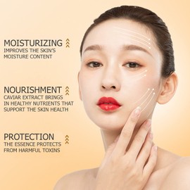 VENZEN Caviar Sause Moisturizing Tricolor Serum Nourishment Protection Delicate Texture 30g / 1.01fl.oz