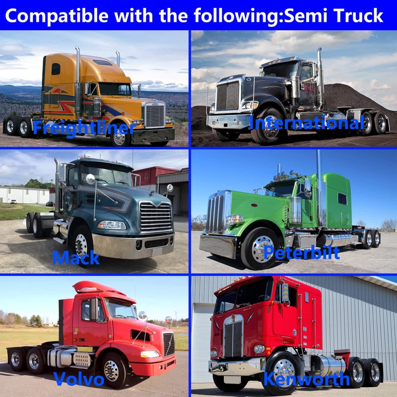 GaeaAuto Black Angled Spring Loaded Mud Flap Hanger Bracket Set