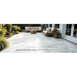 Concrete Stain Concentrate Just Add Water, User & Eco-Friendly Semi-Transparent Professional Grade Cement Stain, Concrete Resurrection Brand (32 Ounce, Winter White)