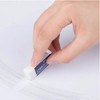 60 Pack Eraser Pencil Eraser for Kids Efface Pencil White