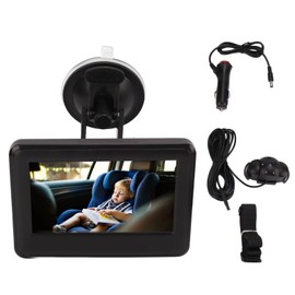 4.3 Inch LCD Color Display Baby Car Seat Monitor Safe Driving Child Monitor with Photosensitive Night Vision