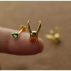 Importacion Aretes Sylvie Loki Princesa De Asgard Enchapados En Oro