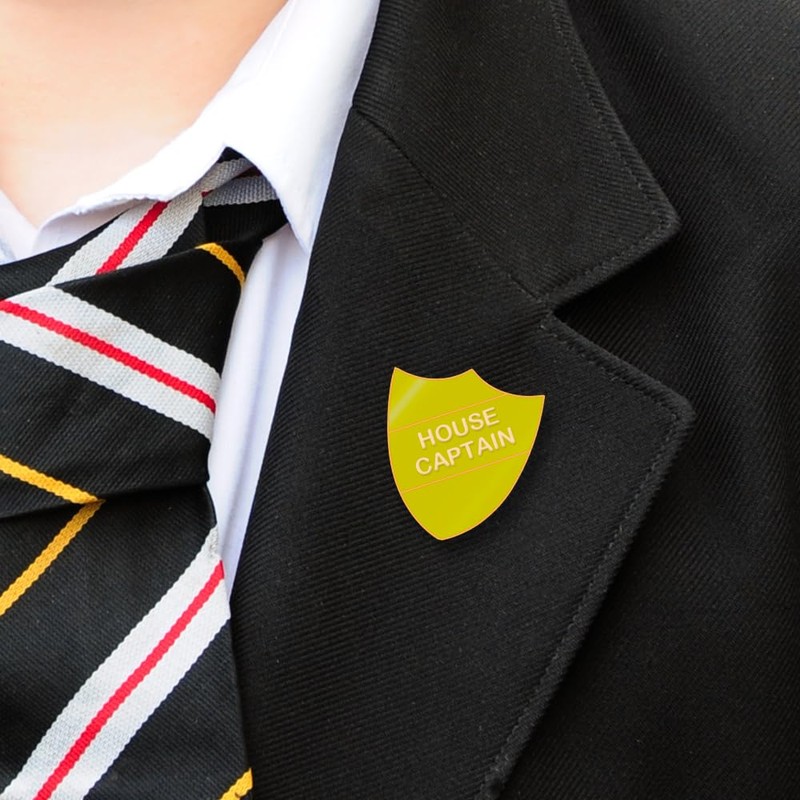 House Captain Enamel Badge (YELLOW)