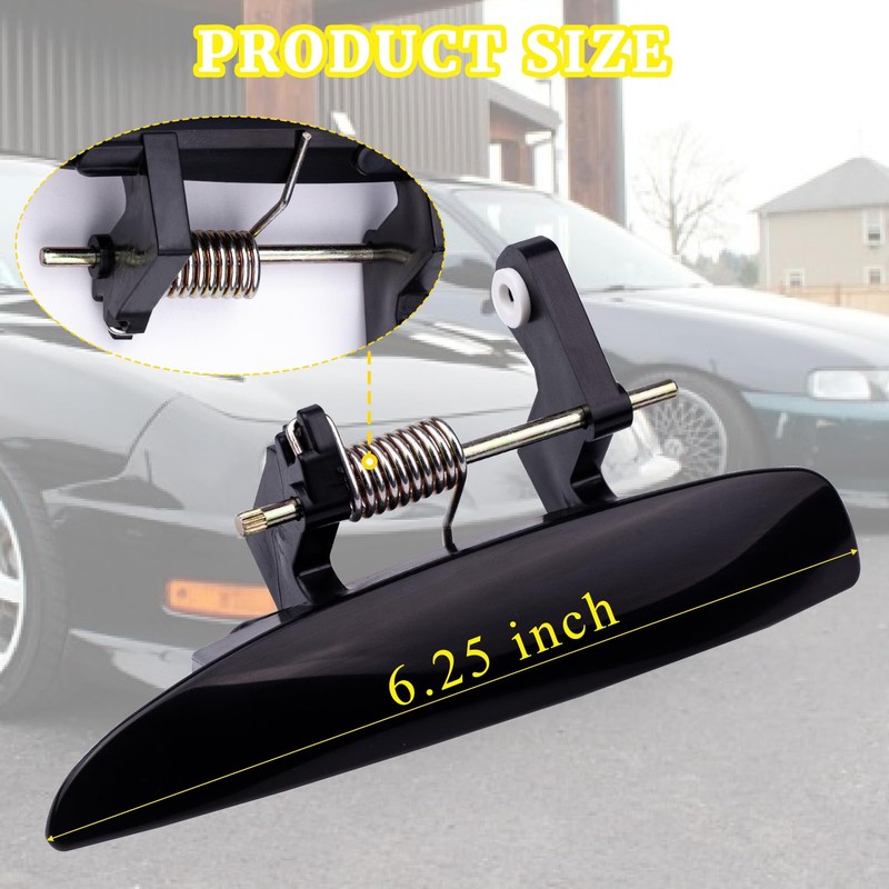 Exterior Outside Door Handles Replacement Car Compatible with 1994-2001 Acura