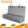 PETICON Waterproof Scratchproof Pet Bench Seat Covers for Cars, Trucks,