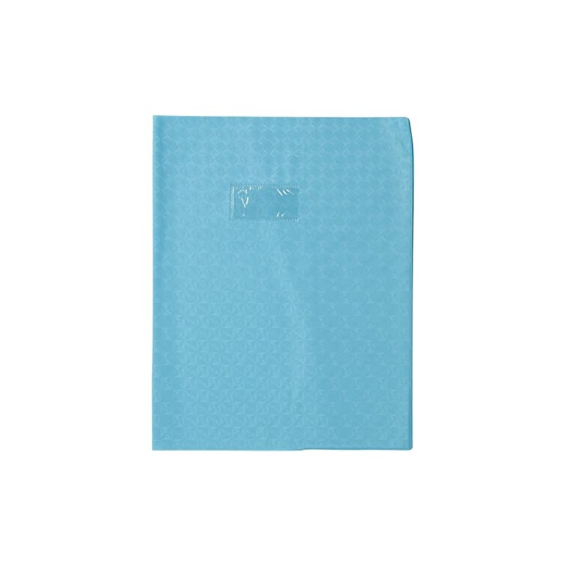 Calligrapher 72422C A Light Blue Diamond Grain Notebook Protector -