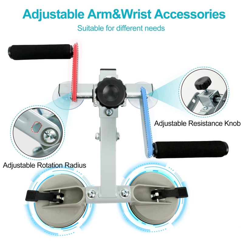 Arm Bike for Physical Therapy, 3 Functions Arm Bicycle Pedal