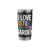 I Love To Garden Floral Watering Can Joy Stainless Steel