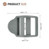 SUIKIHUM 10 Pack Plastic Ladder Slider, 1-1/4 Inch(32mm) Backpack Buckle