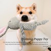 YUREMEEY Dog Toy, Cuddly Toy, Tug of War, Plush Dog