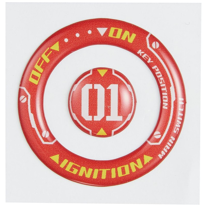 キタコ(KITACO) ぷっくりシール(HONDA4ミニ/キーボックス) SF-RED 000-0099008