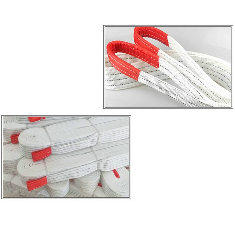 Lifting Sling with Flat Loop, Pack of 2 Lifting Straps