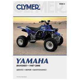 Clymer Repair Manuals for Yamaha BANSHEE 350 1987-2006