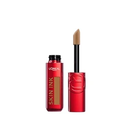 L'Oreal Paris Infaillible Skin Ink, Foundcealer, Opaque Like a Foundation, Light Like a Concealer, Up to 48H Semi-Permanent Make-Up, Waterproof, Sweat-Resistant, No Staining, Medium Warm 375