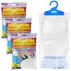 x3 Disposable Wardrobe Dehumidifier Hanging Bags - Specially Designed to