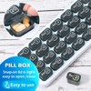 Belegao Pill Box Monthly - 31 Day Pill Case Organiser