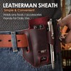 KEVANCHO Multitool Sheath for Belt, Leather Tool Pouch Belt Holster
