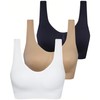 FULIER Womens Sports Bras Yoga Comfort Seamless Stretchy Sports Bra