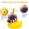 wonuu Rubber Duck Car Ornaments Yellow Duck Car Dashboard Decorations