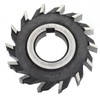 Milling Cutter High Speed Steel Straight 14 Teeth Face Mill