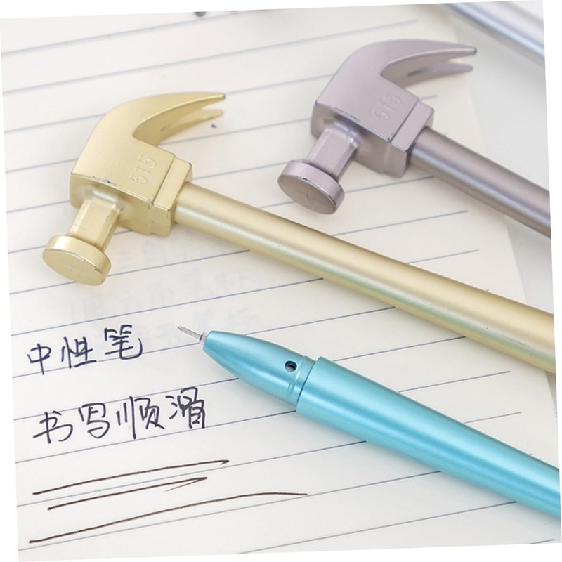 SEWACC 8pcs Hammer Shaped Student Sign Pens Comfortable Grip Smooth