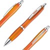 Libetui Pack of 10 Ballpoint Pens with Non-Slip Grip Zone