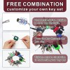 MOUNTPARTS 50 Heavy Equipment Keys Set Kubota JCB Cat Yanmar