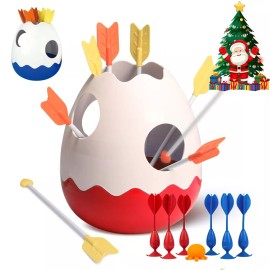 CAPTAIN Arrows Toss Game Set for Kids Christmas present  Indoor/Outdoor Target Game - Blue