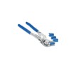 GEDORE Pliers wrench set with protective jaws, Clamping width to