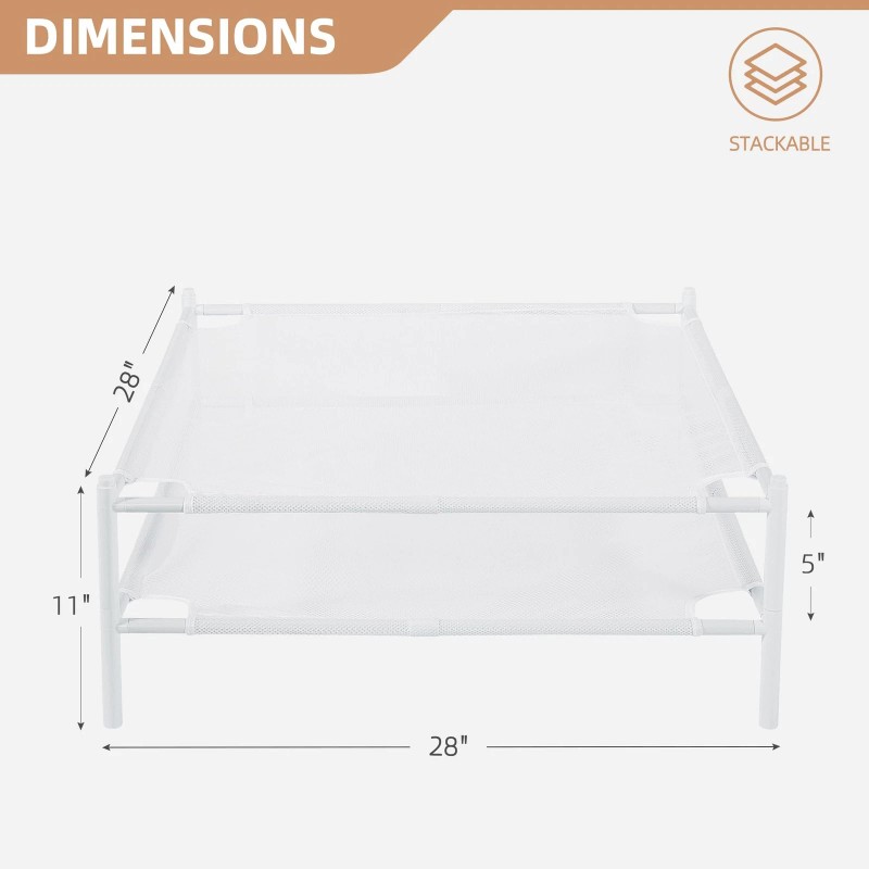 STORAGE MANIAC Sweater Drying Rack, Mesh Clothes Drying Rack, Stackable