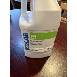 ECOLAB Lime-A-Way Multipurpose Lime Scale Remover Cleaner & LimeAway Delimer,...