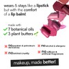 RUBY'S ORGANICS Semi-Matte Lipstick for Women, Hydrating and Highly Pigmented,