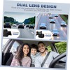 FUNOMOCYA 1 Set Dual Lens Dash Cam with Front and