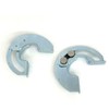 KAFENDA [2 pcs] Door Hinge Industrial Hinges Semi-Circular Door Hinges
