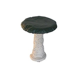 Bosmere Weatherproof Bird Bath Cover for 20" to 30" Diameter Bowl, Green