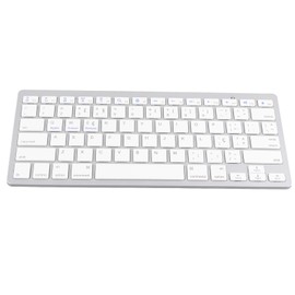 Wireless Keyboard Mini 78 Keys Ultra Thin Portable White Computer Keyboards for Android for OS X for IOS for WindowsPortuguese