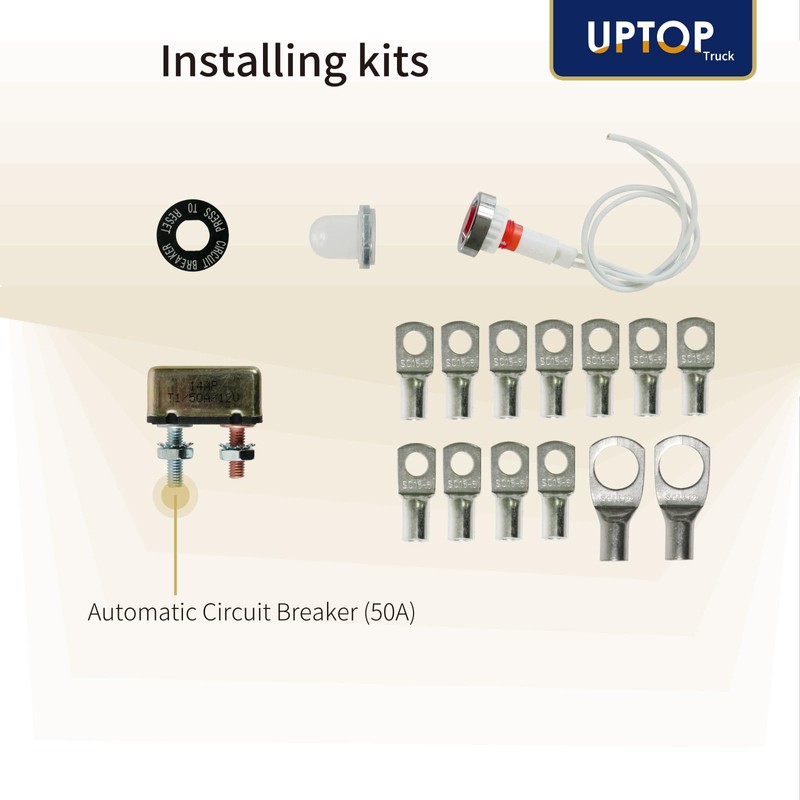 UPTOP Electronic Switch Tarp Motor Rotary Switch Kit Replaces 5540710