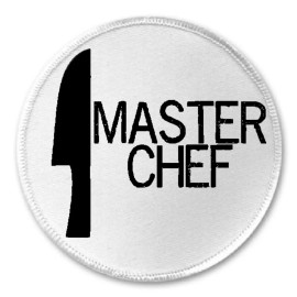 Unbranded Master Chef - 3" Sew / Iron On Patch Cook Kitchen Cooking Funny Joke Humor Gift